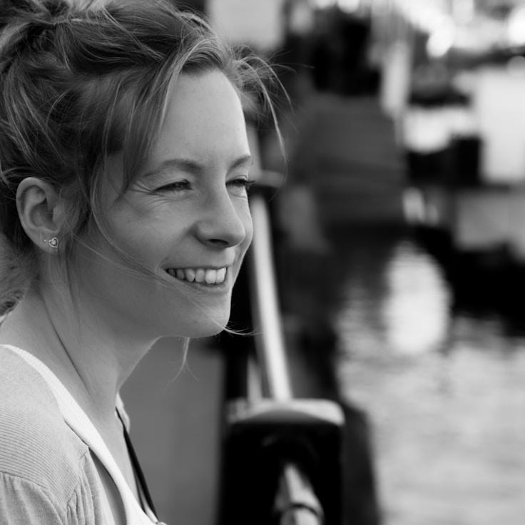 Portrait of Nova Rialto, group coordinator and fusion cooking expert